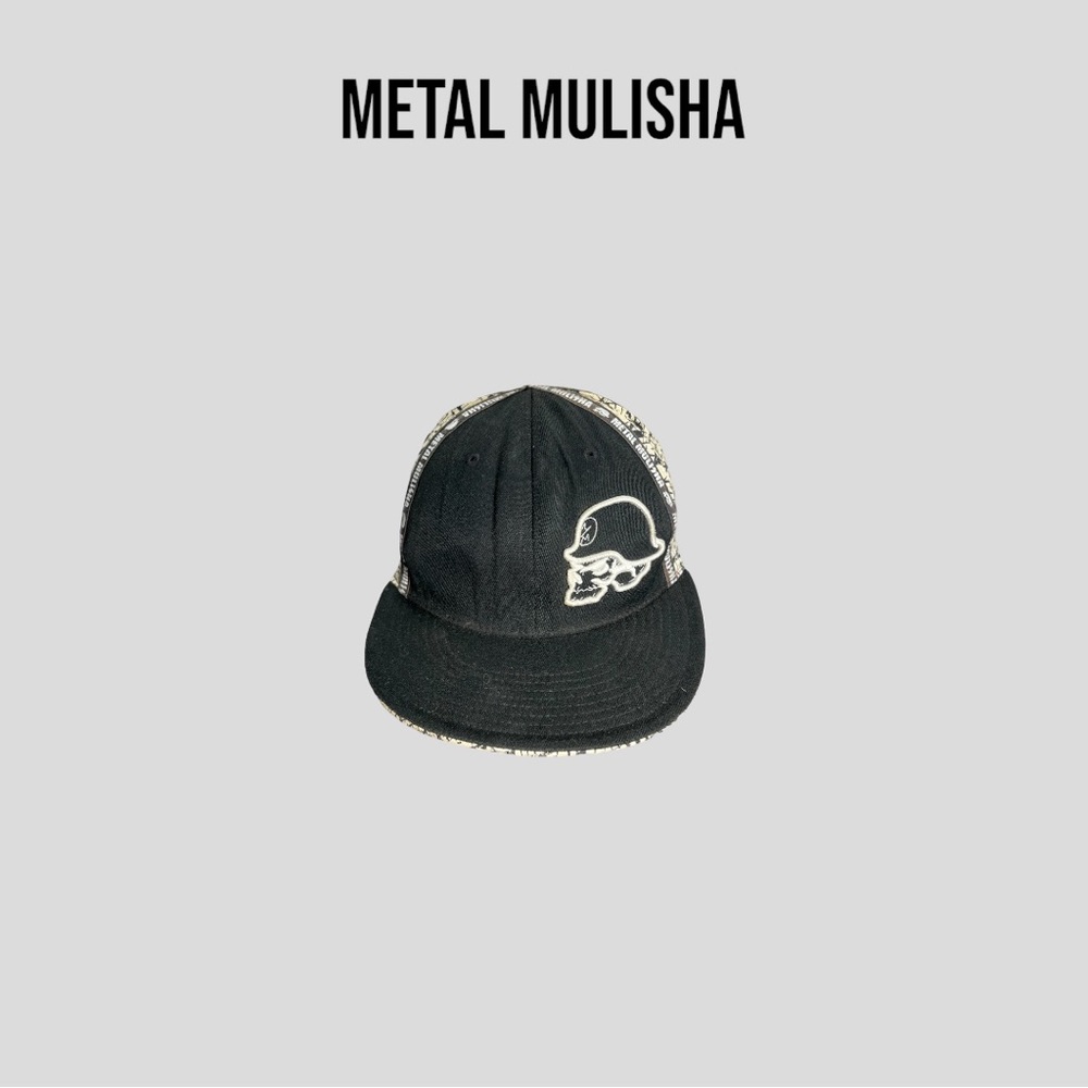 Metal mulisha grenade hat cap flat bill black